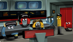 Google Doodle Star Trek 46. Geburtstag