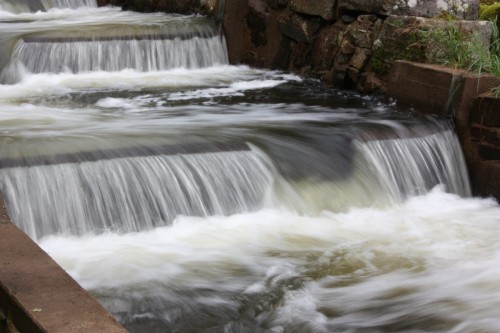 Wassertreppen in Schweden